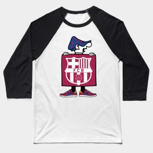 Visca Barca Baseball T-Shirt